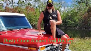 Almost Lost His Leg Still Catches Python/Swamp People's Dusty Crum:  The Unbreakable Python Hunter's