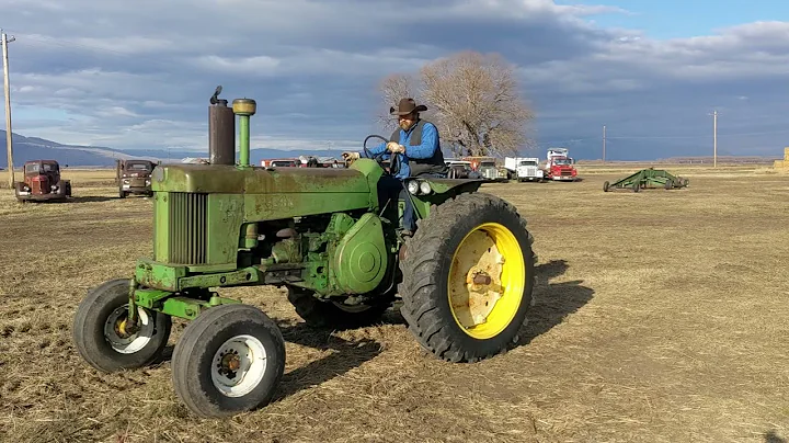 John Deere 730 diesel tractor