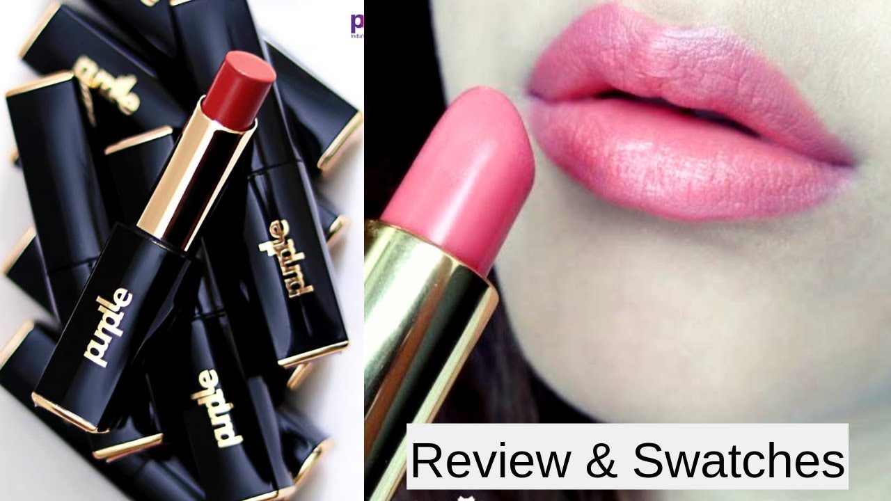 glowing skin captions Purplle Ultra HD Matte Lipstick|Affordable every indian skin tone Lipstick Review/swatches|Lipstick|
