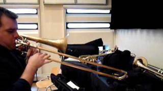 How to play high notes on trombone...