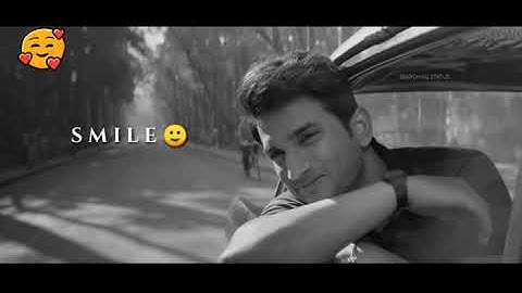 Sushant Singh Rajput Emotional Status । SMILE 😊 Is The Best Solution For Every Problems !