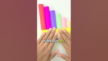 DIY Papieren Panfluiten - Eenvoudige Tutorial