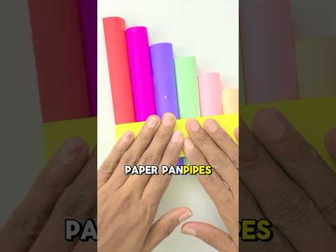 DIY Paper Panpipes - Easy Tutorial