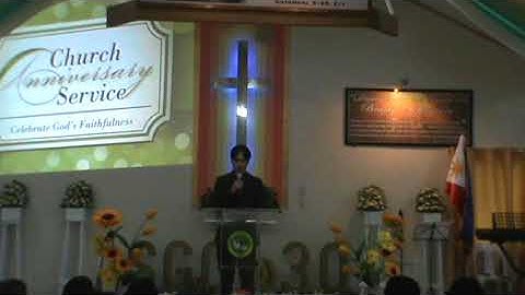 30th Anniversary Worship Service - Introduction to the Guest Speaker