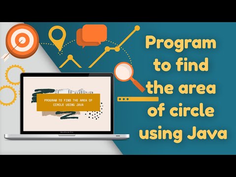 Program to find the area of circle using Java