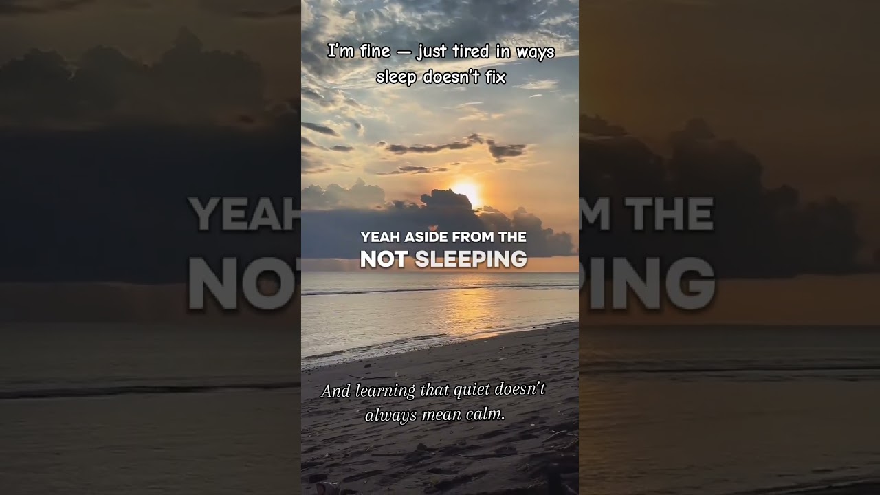 Tired in Ways Sleep Doesn’t Fix | Quiet Anxiety