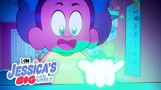 Jessicas Glow Dino Toy  | Jessicas Big Little World | Cartoon Network