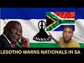 SAns 🇿🇦 felt Betrayal by Lesotho 🇱🇸 as They sides 🇳🇬🇬🇭🇿🇼🇰🇪.... 😬