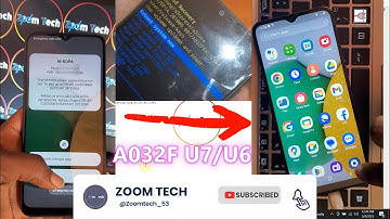 HOW TO REMOVE MDM (KG) ON A032F U6 AND U7 2025