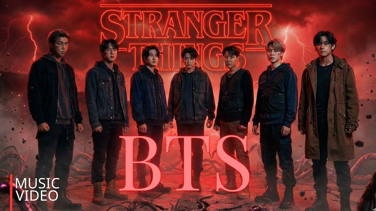 BTS - UPSIDE DOWN - From “Stranger Things” | Music Video