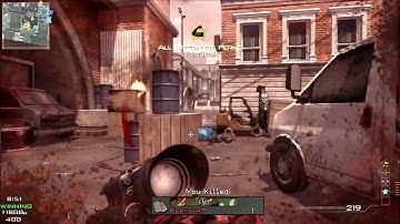 MW3: MP7 Thermal Sight Moab ~ Because why not? :D