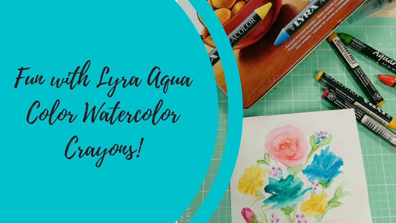 Lyra Aquacolor Water Soluble Crayons