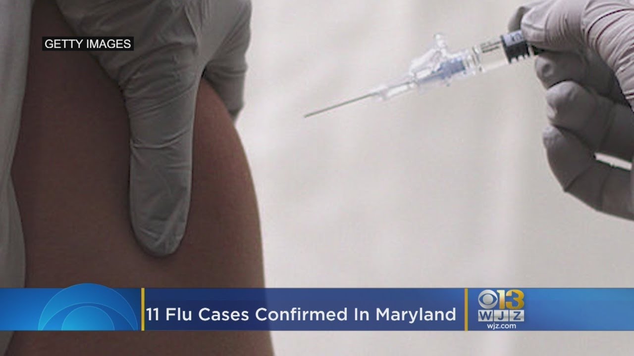 11 Flu Cases Confirmed In Maryland, Get Your Flu Shot, Health Department Says