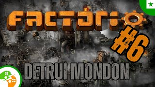 Defendi kontraŭ malamikaj lokanoj | Factorio #6 | Esperanto