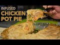 Infused food how to  easy peasy pot pie  magicalbuttercom