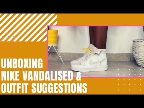 nike vandalised outfit