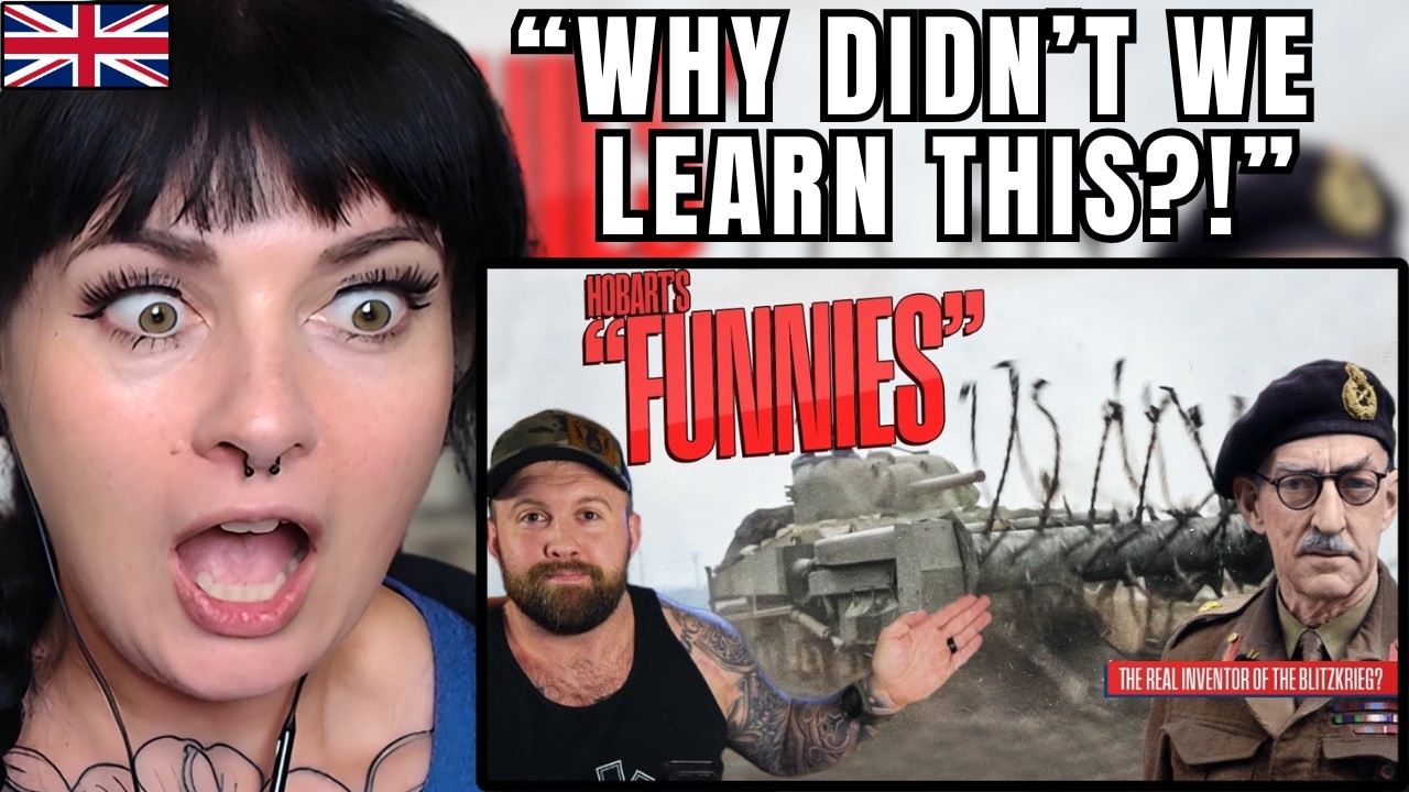 British Girl Reacts to The Real Tank Genius Of WW2 - Percy 