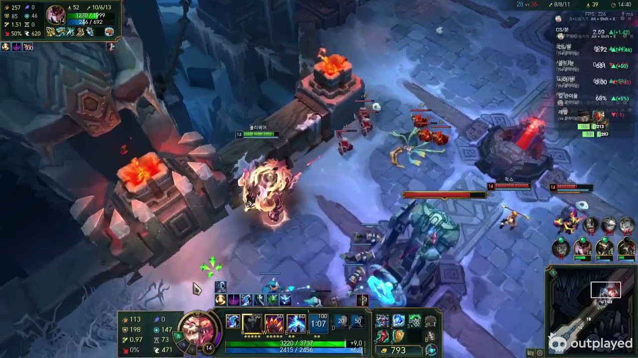 형이만든 다리에서 패싸움하는 동생