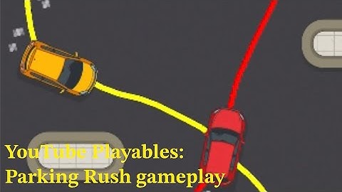 YouTube Playables: Parking Rush gameplay (5 levels)