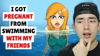 She Got Pregnant From SWIMMING?!  Reviewing 'True Story' Animations