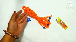 Macrame nail cutter holder hindi tutorial # very useful video