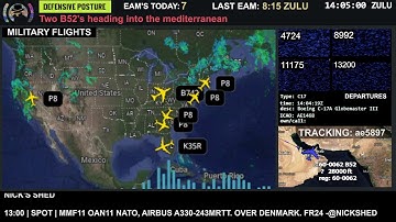 War Watch TV | Military Radio - Flights - Breaking News - Alerts - LIVE INTEL 24/7