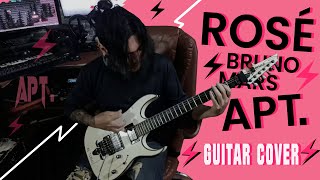 Rosé & Bruno Mars - Apt Guitarcover Rock Version