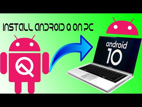 Android 10 OS on PC-Android Q on Computer: Install android 10 on PC Dual boot 2020| Android x86 2020