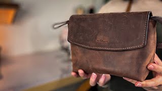 Watch Me Create a Handmade Leather Waist Bag - Full Tutorial Inside