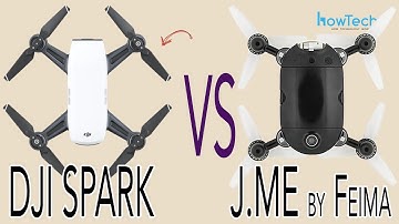 DJI Spark vs J ME drone - Comparison review - Which is better?