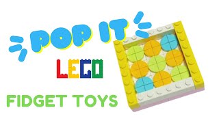 DIY Lego Pop-It😃😍Поп-ит из лего. VIRAL TikTok. How to make Pop-It from LEGO DIY FIDGET TOYS😋