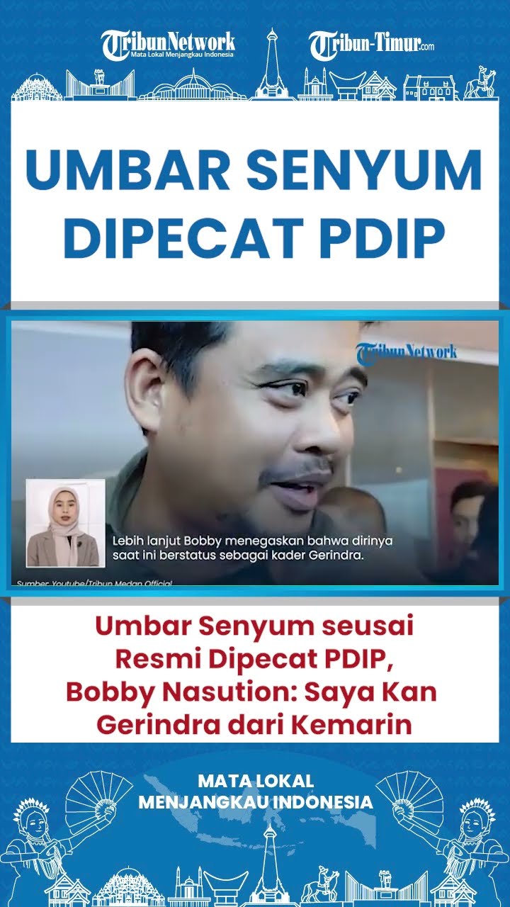 SHORT Mantu Jokowi Santai Dipecat PDIP Ngaku Masih Jalin Silahturahmi Dengan Kader Partai Banteng