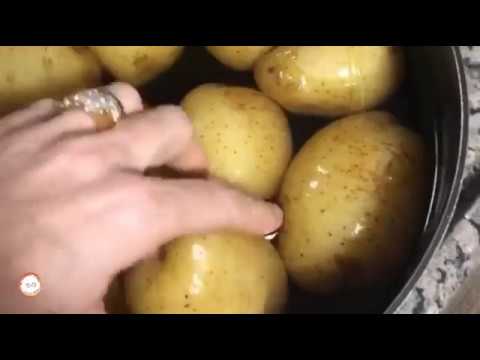 Vídeo: Como Descascar Um Quilo De Batatas Em Um Minuto