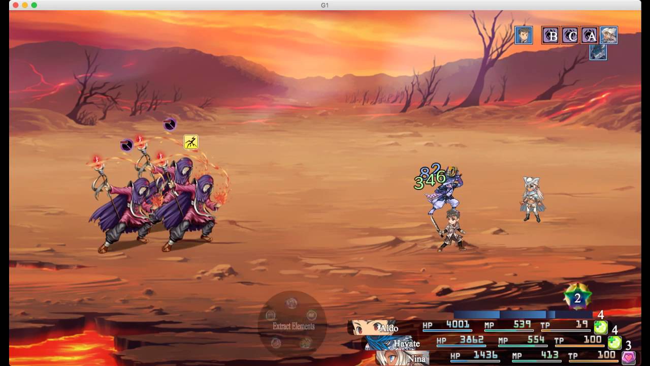 Skill Action Sequence Showcase v3 (Battle System)