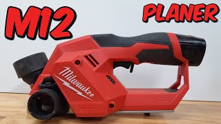 Milwaukee M12 Planer Speed Review VTR