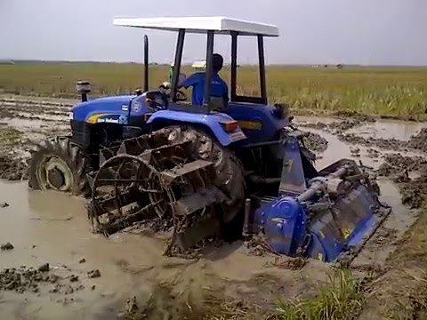 Modifikasi Roda  Traktor dengan Roda  Besi YouTube