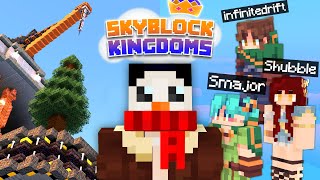 New Arrivals on the Skyblock Kingdoms SMP! @LeonSBU
