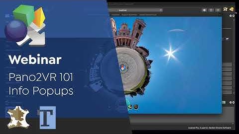 Webinar: Pano2VR 101 | Info Popups