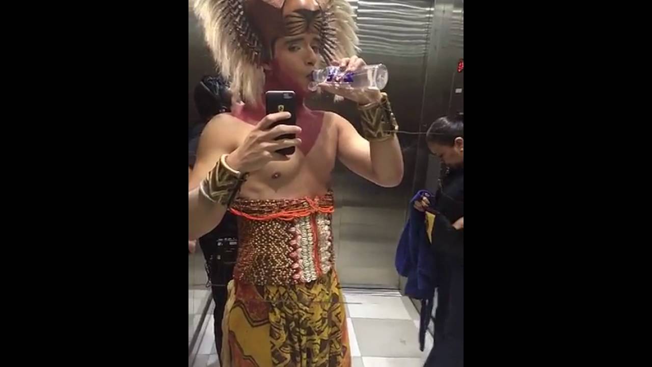 #Snapchat Agustin Argüello en El Rey León