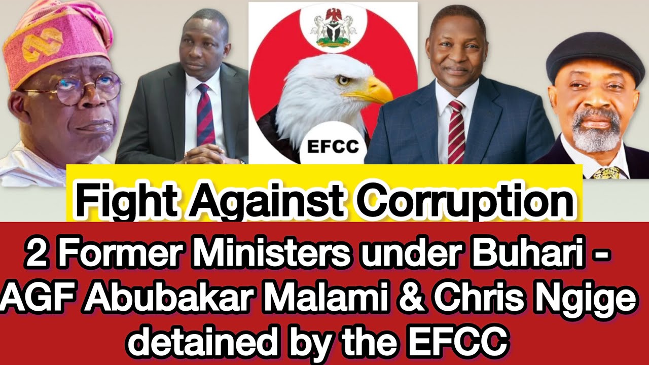 2 Former Ministers AGF Abubakar Malami and Chris Ngige still in EFCC Custody 