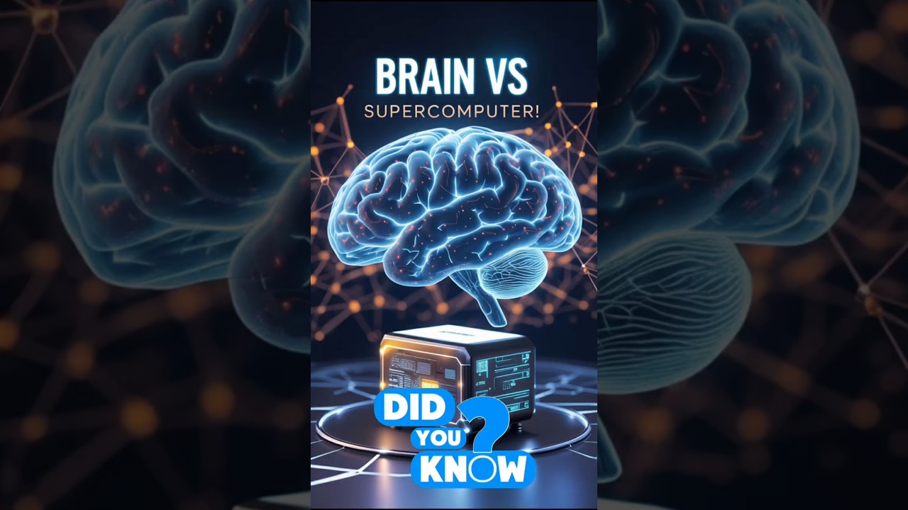 🧠 Your Brain is More Powerful Than a Supercomputer! 🖥️ 