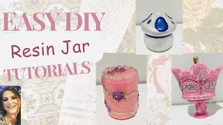 Fairycore Vibes: Making A Resin Mushroom Jar and Crown Jar - Easy DIY @LETSRESIN