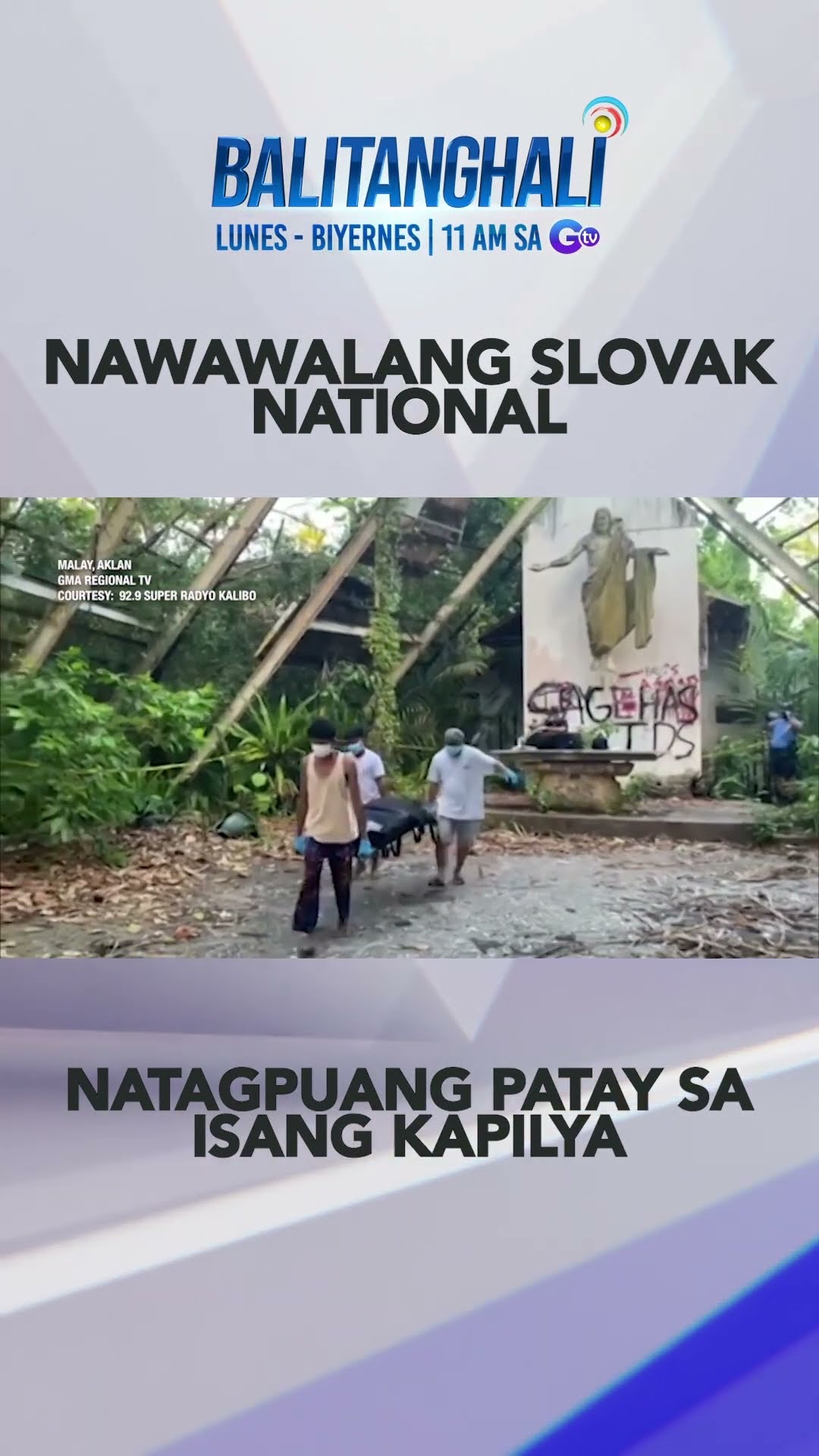 Nawawalang babaeng Slovak national, natagpuang patay sa isang kapilya sa Boracay | Balitanghali