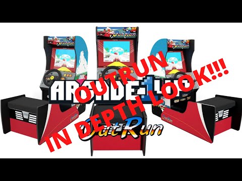 New Arcade1up: In Depth Look at OutRun seated arcade cabinet! Officially Announced! from PsykoGamer