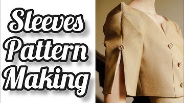 Beautiful sleeves pattern making