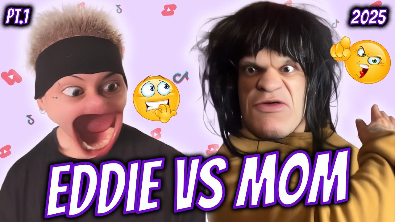 Try Not To Laugh 😂 Eddie Mora vs Mom Funny Shorts Compilation (Pt. 1)