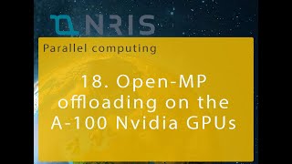 18. Open-MP offloading on the A-100 Nvidia GPUs Profile