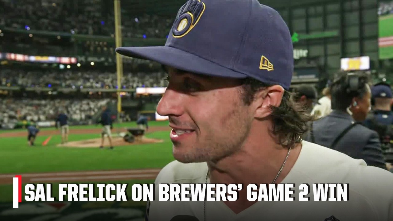 Sal Frelick says he ‘blacked out’ running the bases after hitting Game 2 HR | ESPN MLB
