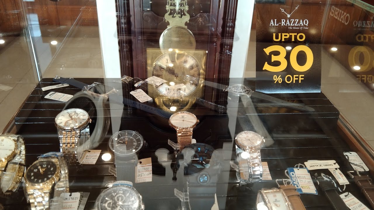 UpTo 30% Discount On Wrist Watches In Pakistan | AL-Razzaq Watches Offers UpTo 30% Discount