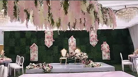 GHANA TRADITIONAL WEDDING DECORATION